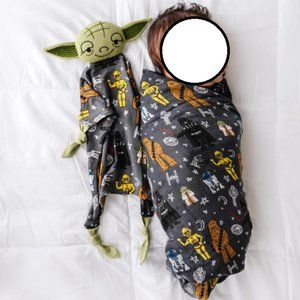 Star Wars™ May the Force Be With You Yoda Lovey & Swaddle Set